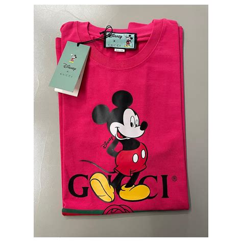 t shirt gucci con topolino|Gucci t shirt sale.